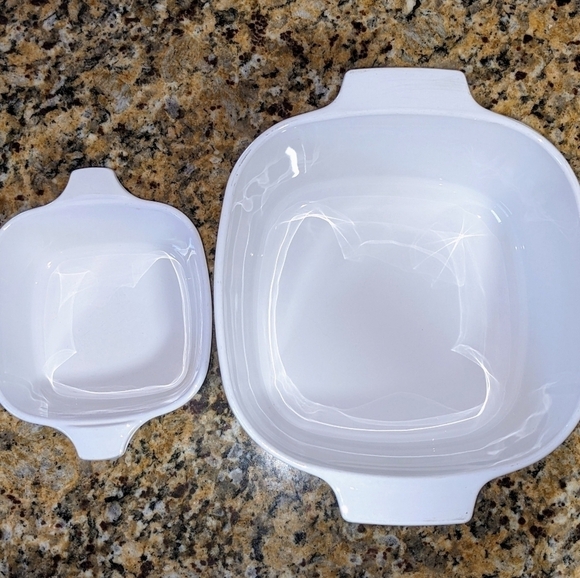 Vintage Corningware 'Spice of Life' Casserole Dishes 3qt and 2/3 cups - Picture 4 of 10